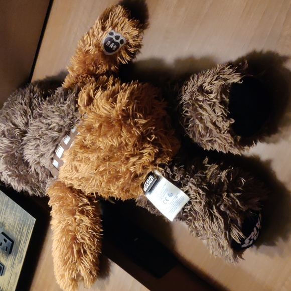 Build A Bear Chewbacca Star Wars 17" Hairy Brown Plush Bear - Picture 4 of 5